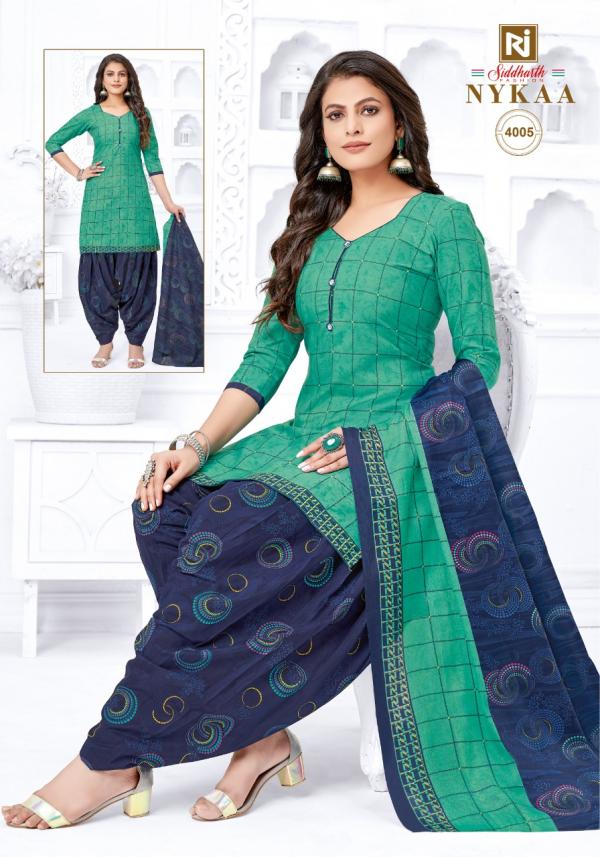 siddharth-nykaa-vol-4 Cotton Designer Exclusive Patiyala Dress Material